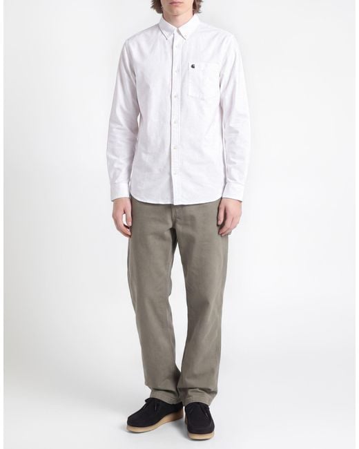 Carhartt White Shirt Cotton for men