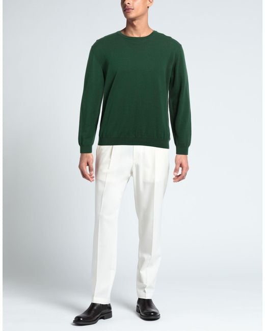 Zanone Green Sweater for men