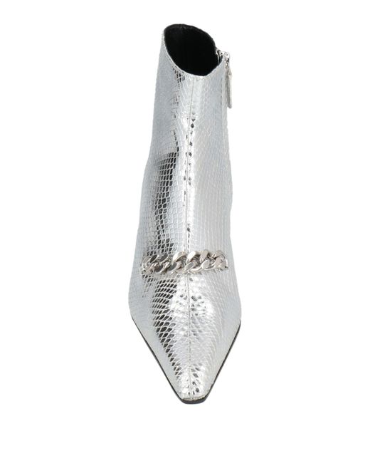 Tom Ford White Ankle Boots Leather