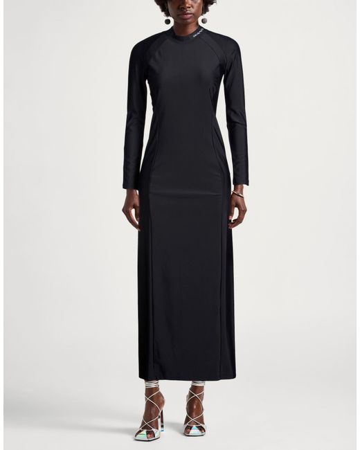 T By Alexander Wang Black T By Alexander Wang Maxi Dress Polyamide, Elastane