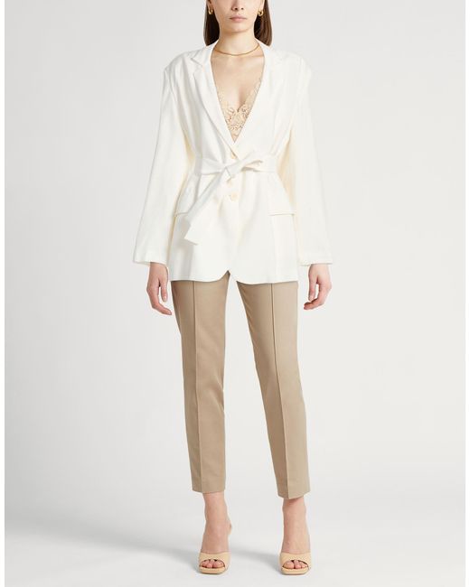 Semicouture White Blazers