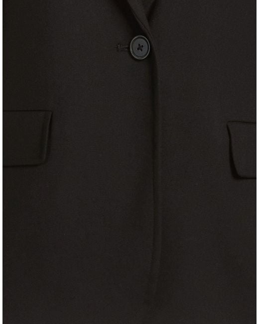 Silvian Heach Black Blazer Polyester, Viscose, Elastane