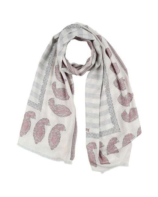 Twinset Gray Scarf