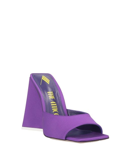 The Attico Purple Sandals