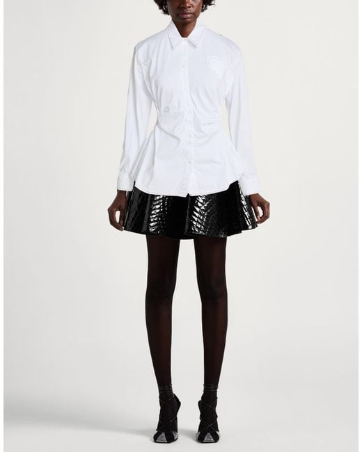 Dixie White Shirt Cotton, Polyamide, Elastane