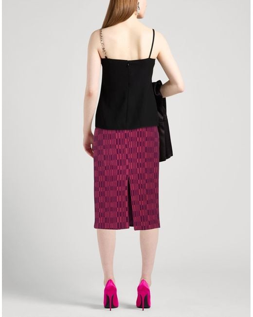 Rochas Purple Midi-Rock