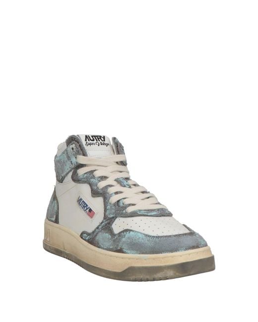 Autry White Sneakers Leather for men