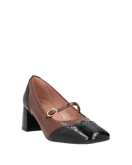 J.A.P. JOSE ANTONIO PEREIRA Brown Pumps