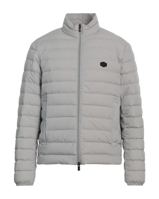 Emporio Armani Gray Puffer for men