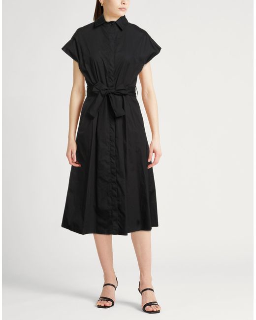 Liu Jo Black Midi-Kleid