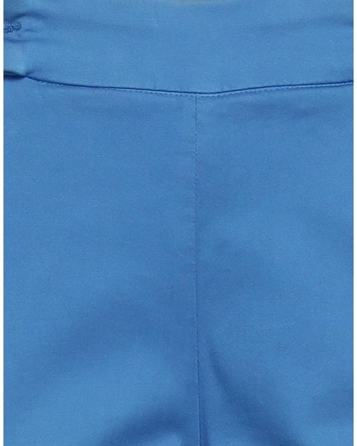 Liu Jo Blue Pants Cotton, Elastane