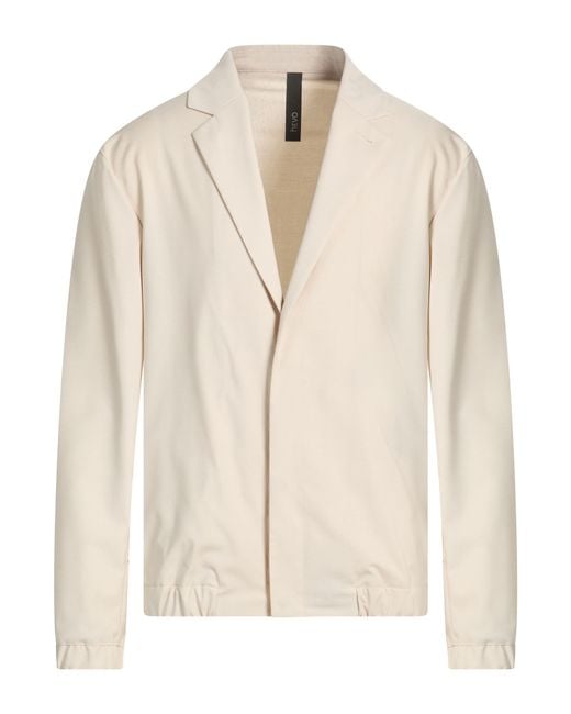 Hevò Natural Jacket Polyester, Viscose, Elastic Fibres for men