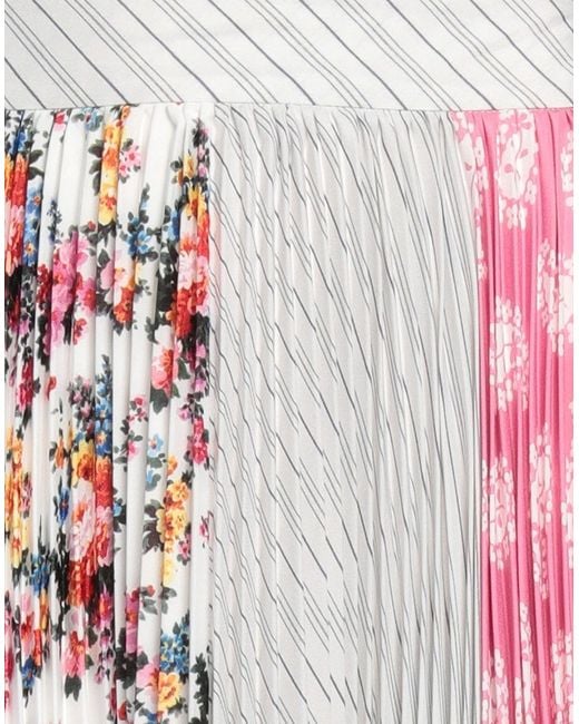 MSGM Pink Midi Skirt