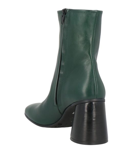 Ras Green Ankle Boots