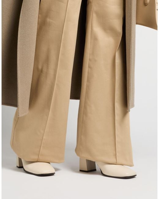 Sportmax Natural Pants Cotton, Elastane