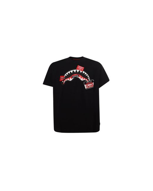 T-shirt di Sprayground in Black da Uomo