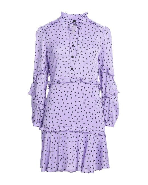 Pinko Purple Mini Dress