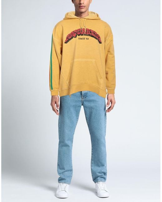 Sudadera DSquared² de hombre de color Yellow