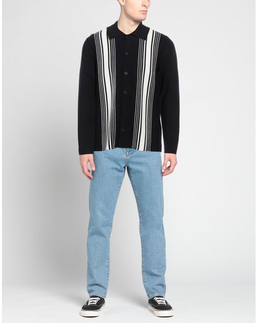 Cardigan di Sandro in Black da Uomo