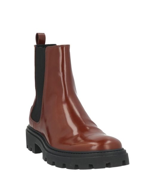 Tod's Brown Stiefelette
