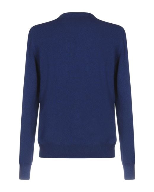 Moorer Blue Sweater Cashmere for men