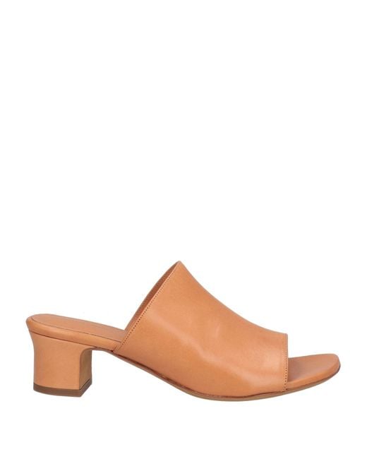 Mansur Gavriel Brown Sandals