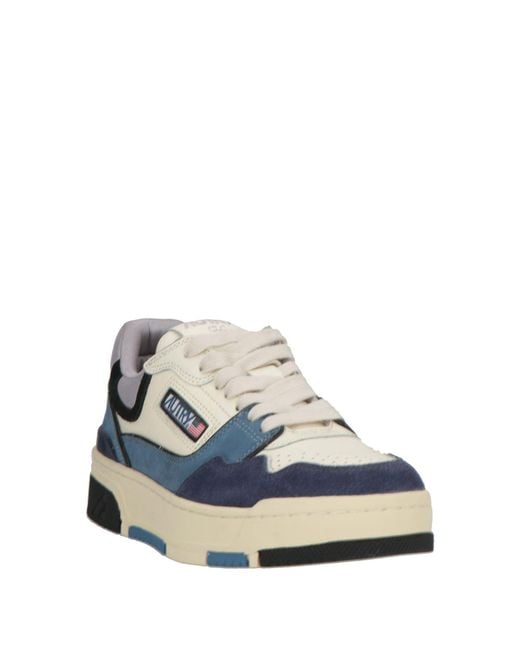 Autry Blue Sneakers Leather