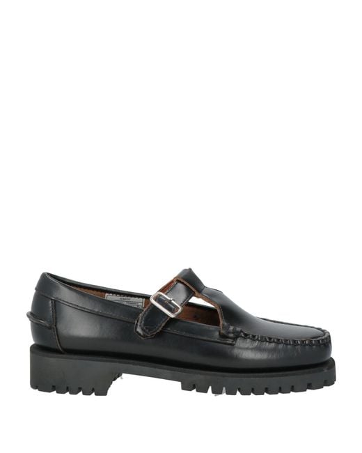 Sebago Black Pumps Leather