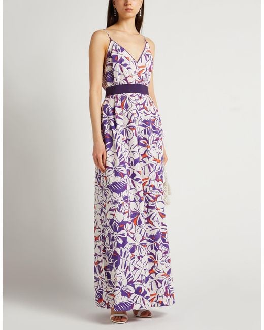 Twinset Purple Jumpsuit