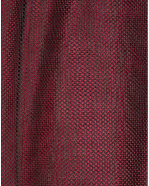 Marcelo Burlon Red Shorts & Bermuda Shorts Cotton, Polyester for men