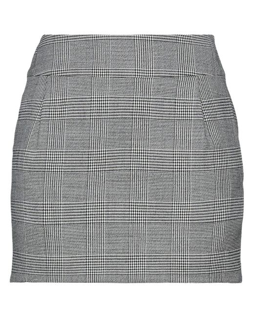 Alexandre Vauthier Gray Mini Skirt