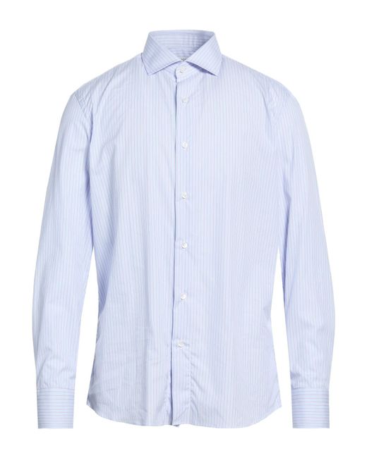 Caruso Blue Shirt for men