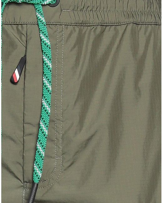 3 MONCLER GRENOBLE Green Trouser for men
