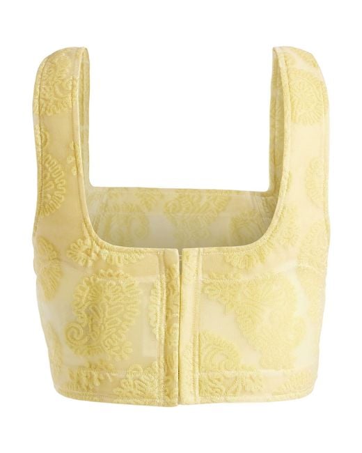 Top Jil Sander de color Yellow