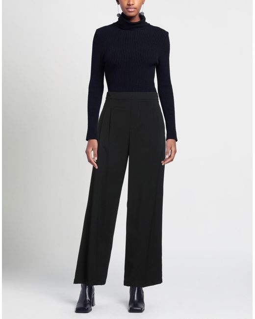 Nora Barth Black Pants Wool, Viscose, Polyester, Elastane