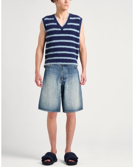 KENZO Blue Denim Shorts for men