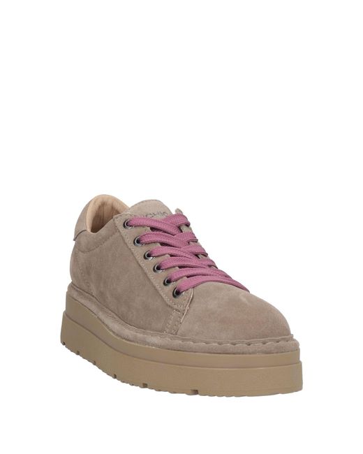 Pànchic Brown Taupe Sneakers Leather