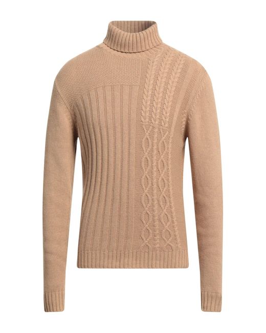 Manuel Ritz Natural Turtleneck for men