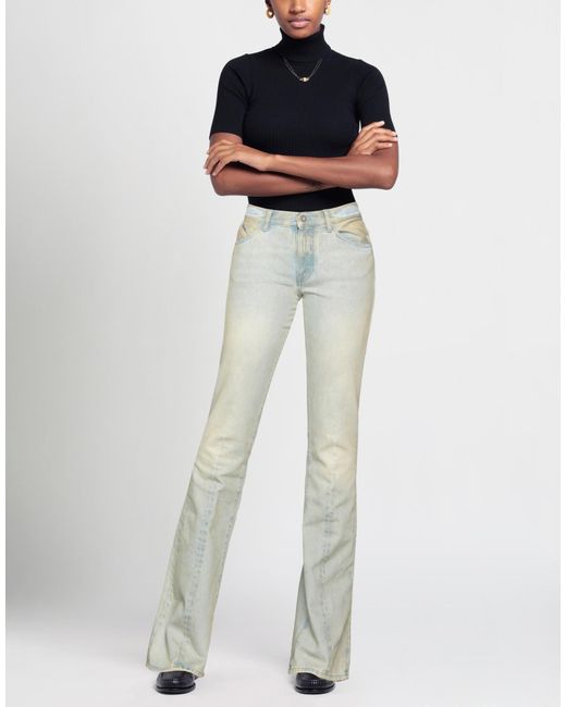 The Attico Gray Jeans