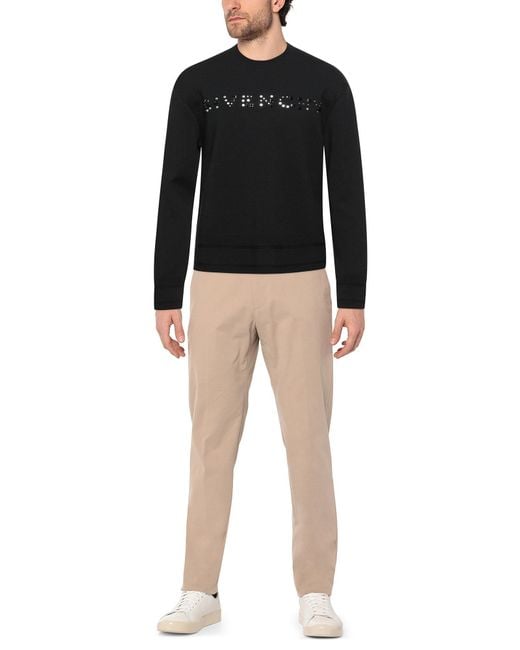 Givenchy Black Maglia Con Logo for men