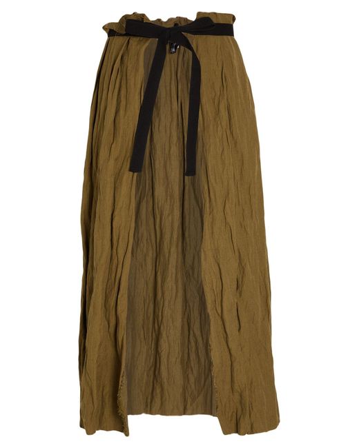 Masnada Green Maxi Skirt for men