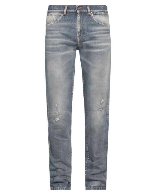 Salvatore Santoro Gray Jeans for men
