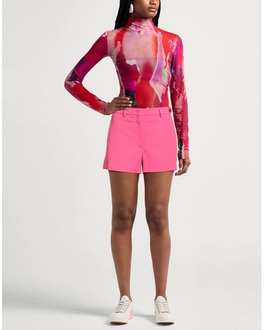 MSGM Pink Shorts & Bermuda Shorts
