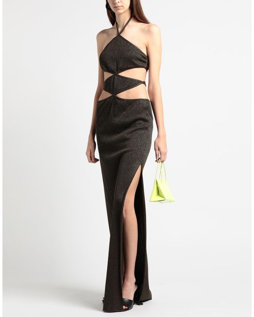 Circus Hotel Black Maxi Dress