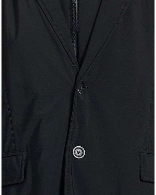 Herno Blue Blazer Polyamide, Elastane, Polyurethane for men