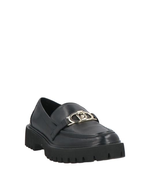 Liu Jo Black Loafers Calfskin