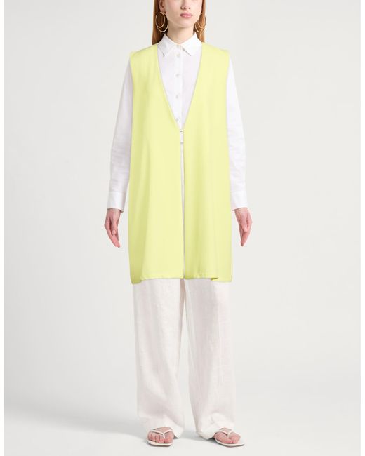 Dixie Yellow Lime Vest Polyester, Elastane
