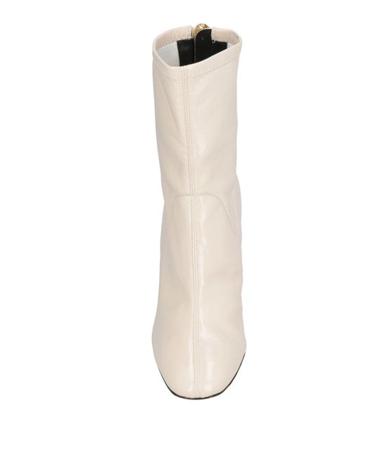 Pollini Natural Ankle Boots