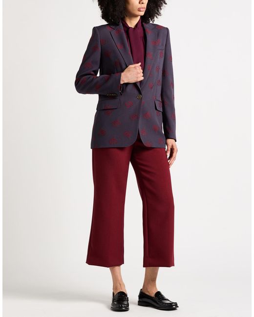 Etro Purple Blazer Acetate, Viscose, Polyester, Elastane