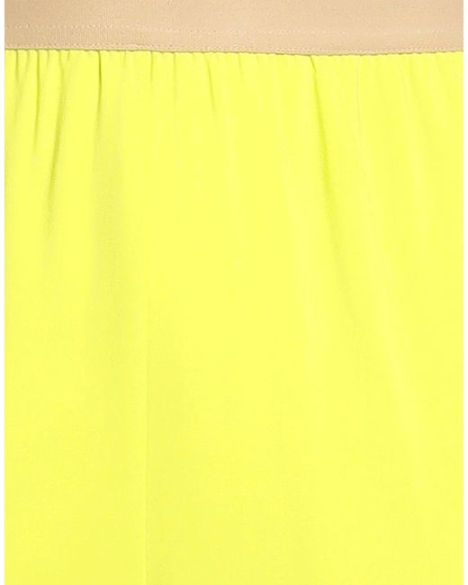 Jucca Yellow Pants Viscose, Elastane